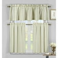 thumbnail image 1 of Xandra Stripe Kitchen Rtain 3pc Set, 1 of 1