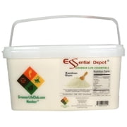 Essential Depot Xanthan Gum - 6 lb - BATCH TESTED - Non GMO - Food Grade - Shipped in a Safety Sealed PP Square Pail with Resealable Lid