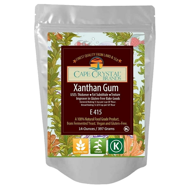 Xanthan Gum (K) Kosher Certified (14oz.)