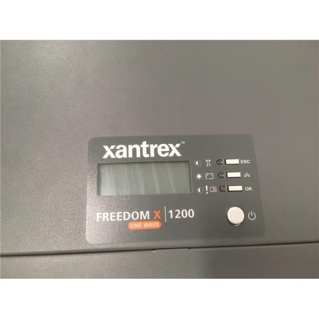 Xantrex 1200W 120V Freedom X Inverter Charger Sine Wave