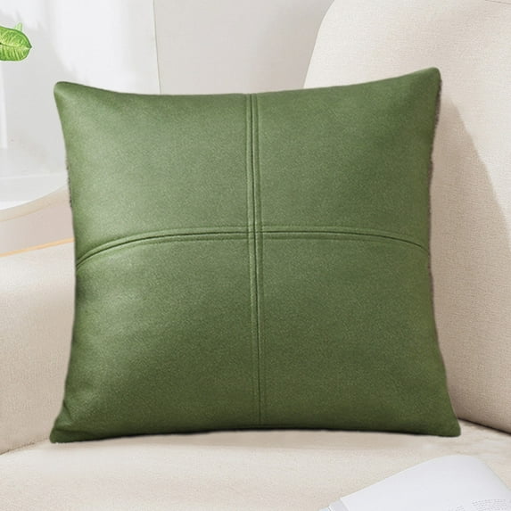 Xaoshaoyi Sofa Pillows for Living Room Home Boutique High Quality Pillows Solid Decor Throw Pillows for Bedroom or Outdoor, Green