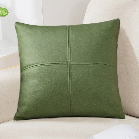 Xaoshaoyi Sofa Pillows for Living Room Home Boutique High Quality Pillows Solid Decor Throw Pillows for Bedroom or Outdoor, Green