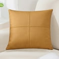 thumbnail image 1 of Xaoshaoyi Sofa Pillows for Living Room Home Boutique High Quality Pillows Solid Decor Throw Pillows for Bedroom or Outdoor, Yellow, 1 of 8