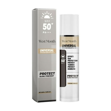 Xaoshaoyi Sunscreen SPF 50 Sunscreen for Face 50ml Universal Tinted Moisturizer Prevents Skin Damage From Sunlight Texture Evens Out Skin Tone Brightens Skin Tone Keeps Skin Moisturized
