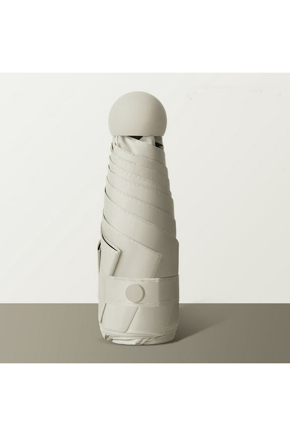 UV Sun Umbrella Manual Open & Close, Travel, Compact, Portable & Lightweight w/U-Shaped Handle, Superior Frame New Vinyl Tech Manual Parasol for Anti-UV Coating, Rainproof, Windproof