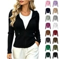 thumbnail image 1 of Xaqiouau Women's Ribbed Zip Up Hoodie Slim Fit Long Sleeve Hooded Jacket Lightweight Stretch Knit Full Zip Sweatshirt Casual Fall Winter Outerwear, 1 of 7
