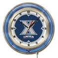 thumbnail image 1 of Xavier 19" Double Neon Wall Clock, 1 of 5