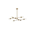 thumbnail image 1 of Xavier 6 lights pendant in brass, 1 of 7