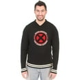 thumbnail image 1 of Xavier Institute Logo Chenille Patch Adult Black Sweater, 1 of 2