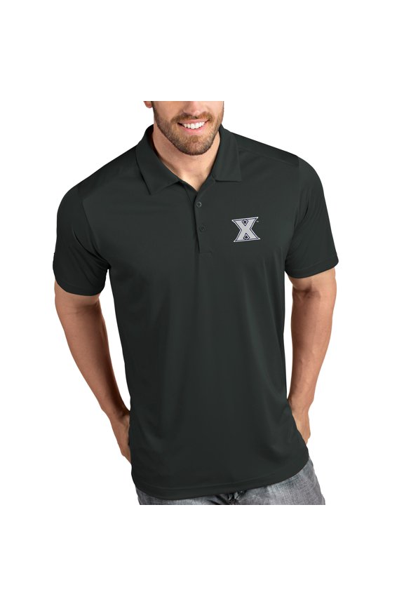 Xavier Musketeers Antigua Tribute Polo - Charcoal