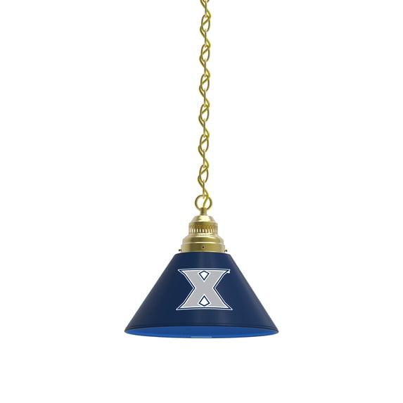 Xavier Musketeers Gold Chain Single Shade Billiard Light
