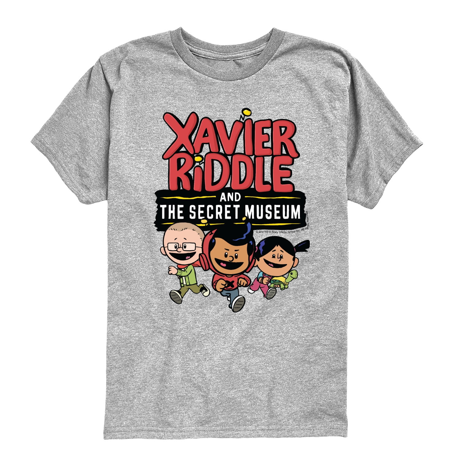 Xavier Riddle And The Secret Museum - Logo - Toddler And Youth Short ...