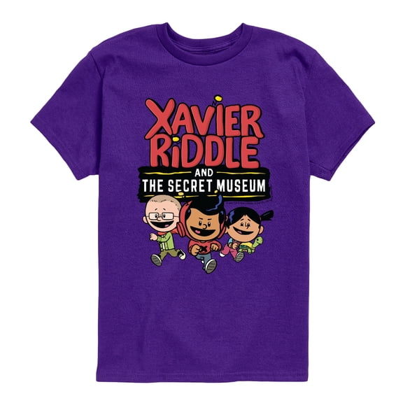 Xavier Riddle And The Secret Museum - Logo - Toddler And Youth Short Sleeve Tee