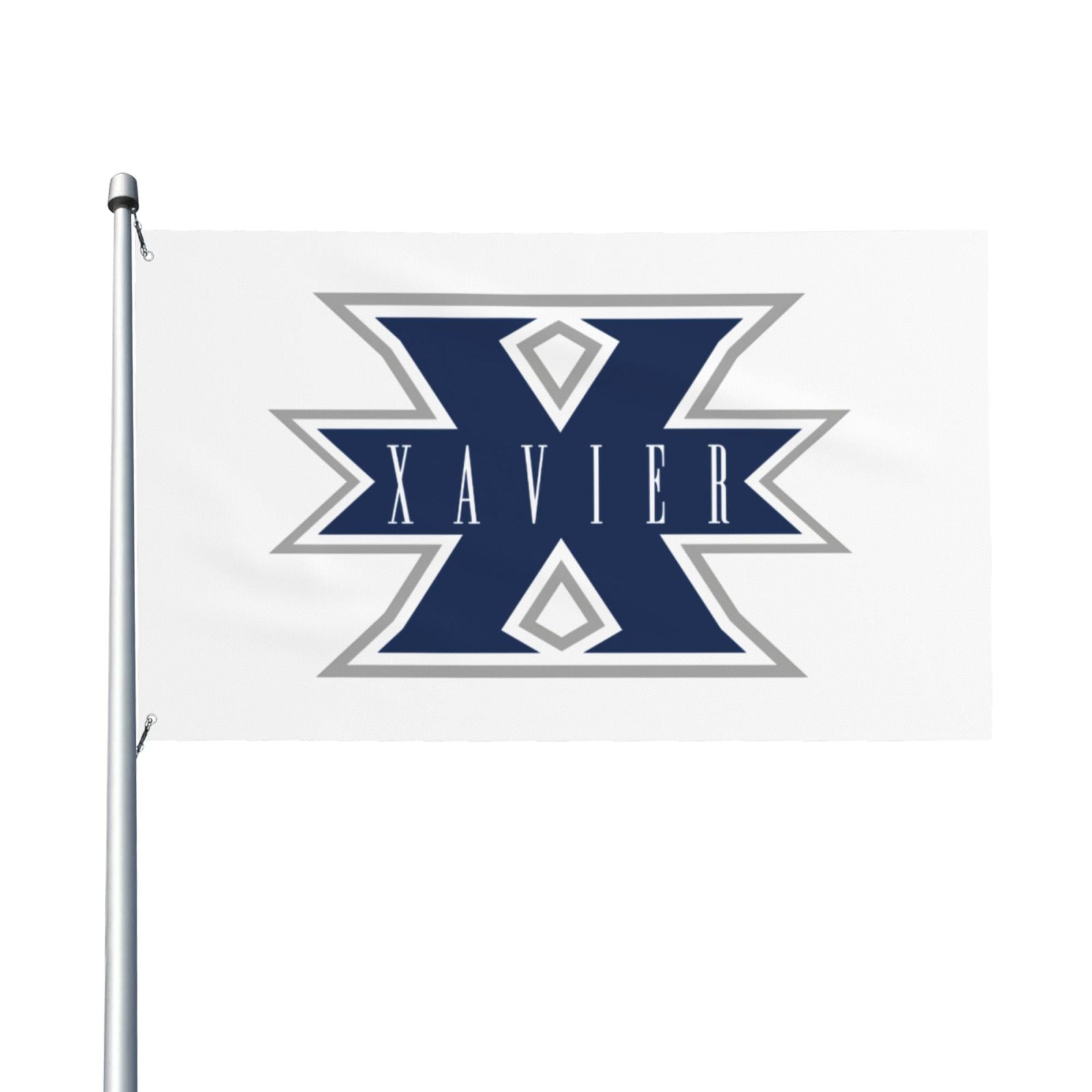 Xavier Musketeers Garden Flag - Double-Sided 13x18 Inch Polyester Fan Flag