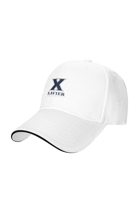 Xavier University Casual Sandwich Baseball Cap Adjustable For Men For Women