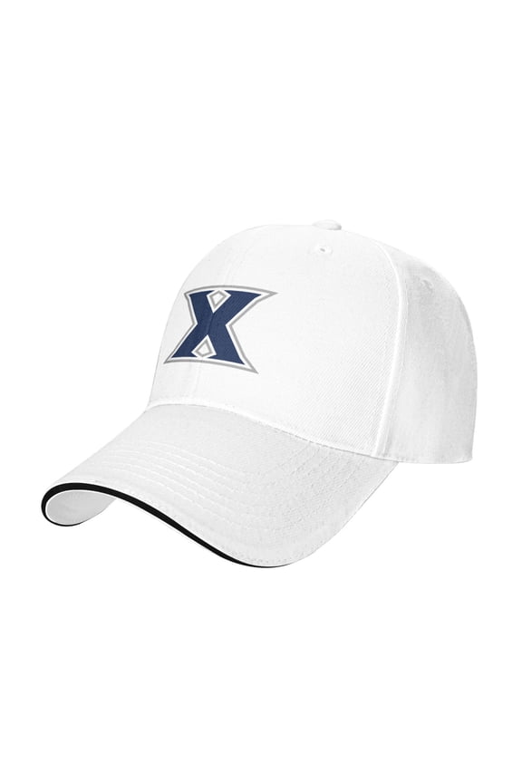 Xavier University Casual Sandwich Baseball Cap Adjustable For Men For Women