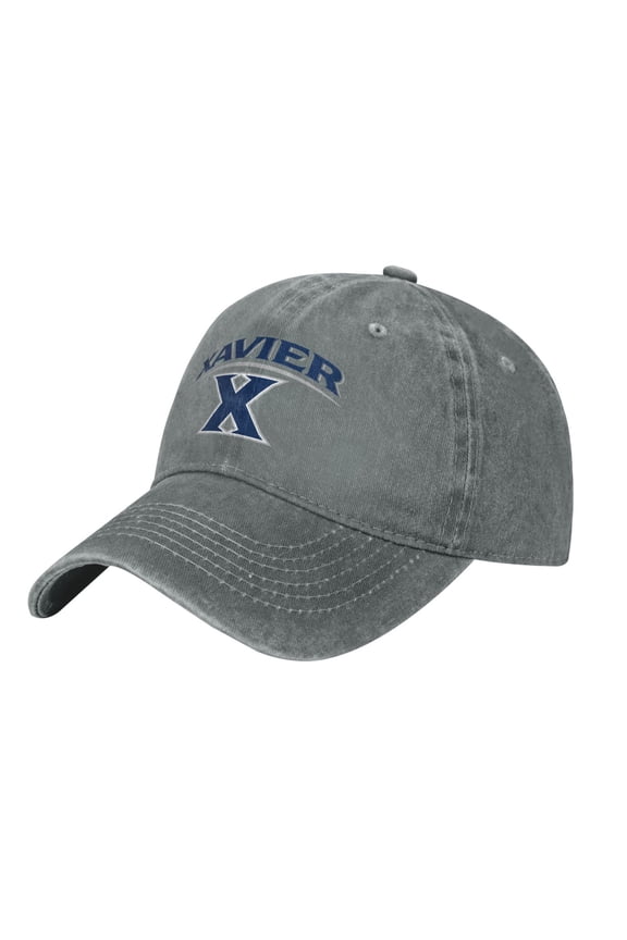 Xavier University Hat Adjustable Baseball Cap Cotton Cowboy Hat, Fashionable For Man Woman