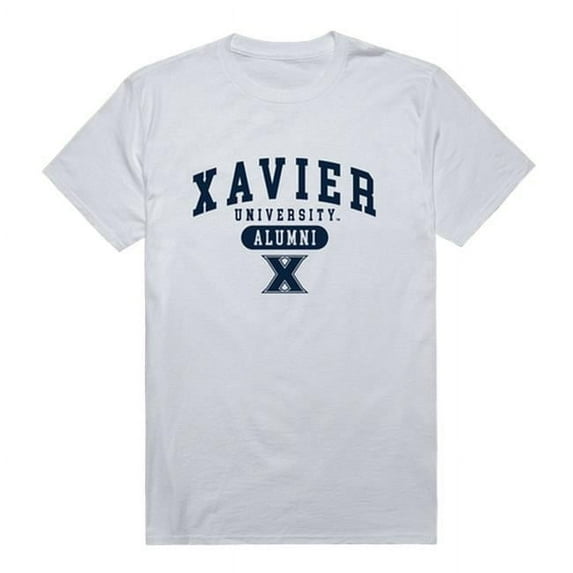 Xavier University Men Alumni T-Shirt, White - Extra Large