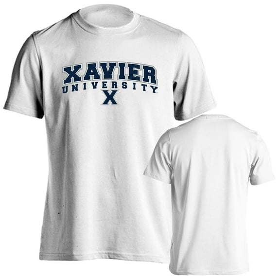 Xavier University Musketeers Classic Arch with Mascot Short Sleeve T-Shirt