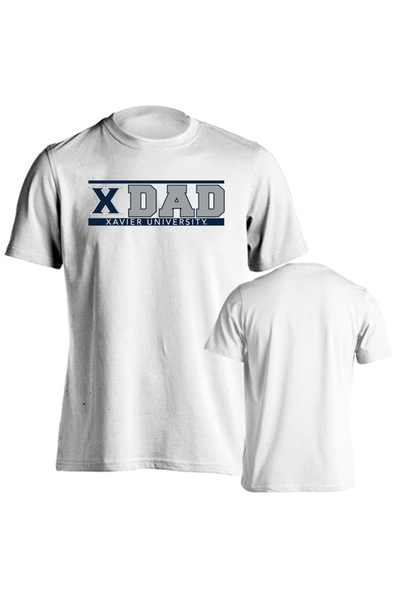 Xavier University Musketeers Dad Proud Parent Short Sleeve T-Shirt