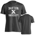 thumbnail image 1 of Xavier University Musketeers Distressed Retro Short Sleeve T-Shirt, 1 of 5