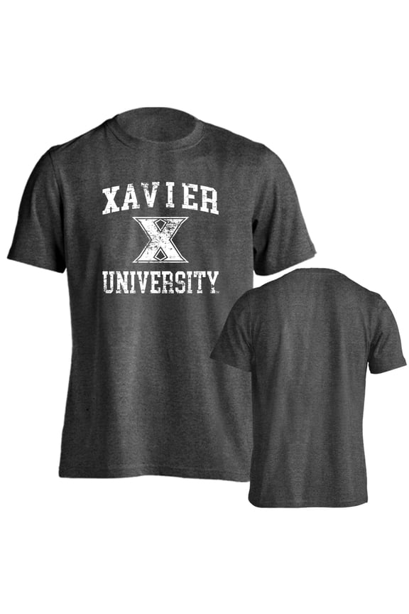 Xavier University Musketeers Distressed Retro Short Sleeve T-Shirt