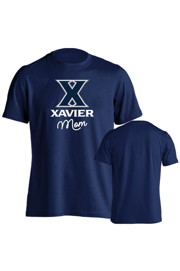Xavier University Musketeers Mom Proud Parent Short Sleeve T-Shirt