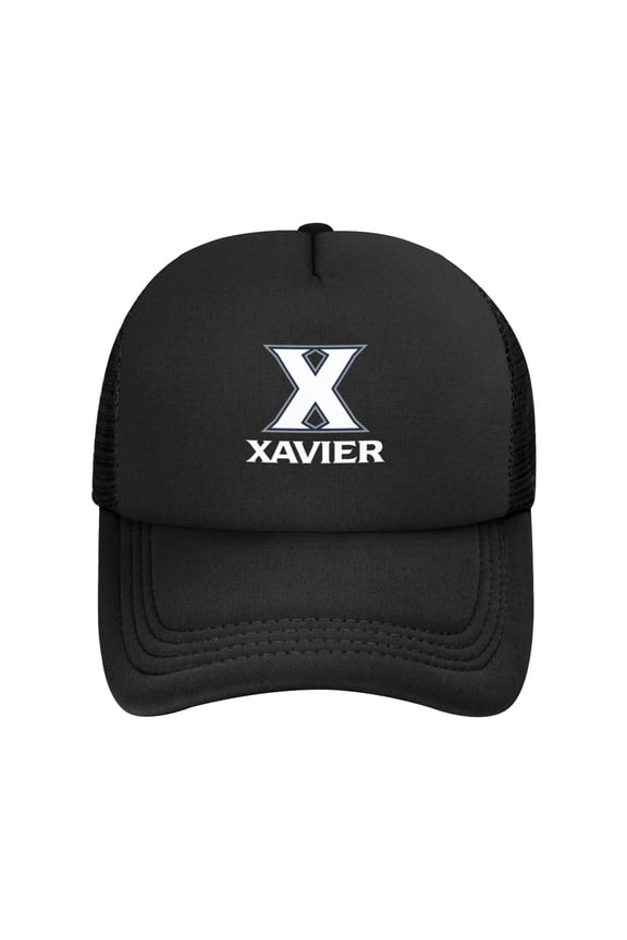 Xavier University Solid Color Lightweight Adult Mesh Baseball Cap