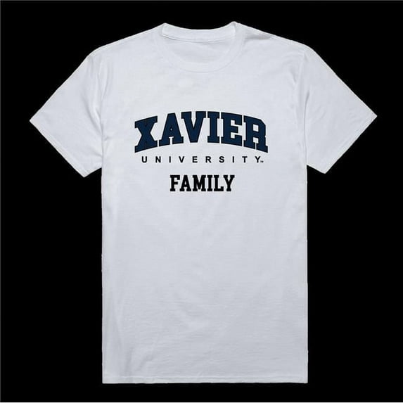 Xavier University of Louisiana Musketeers Family T-Shirt, White - Extra Large