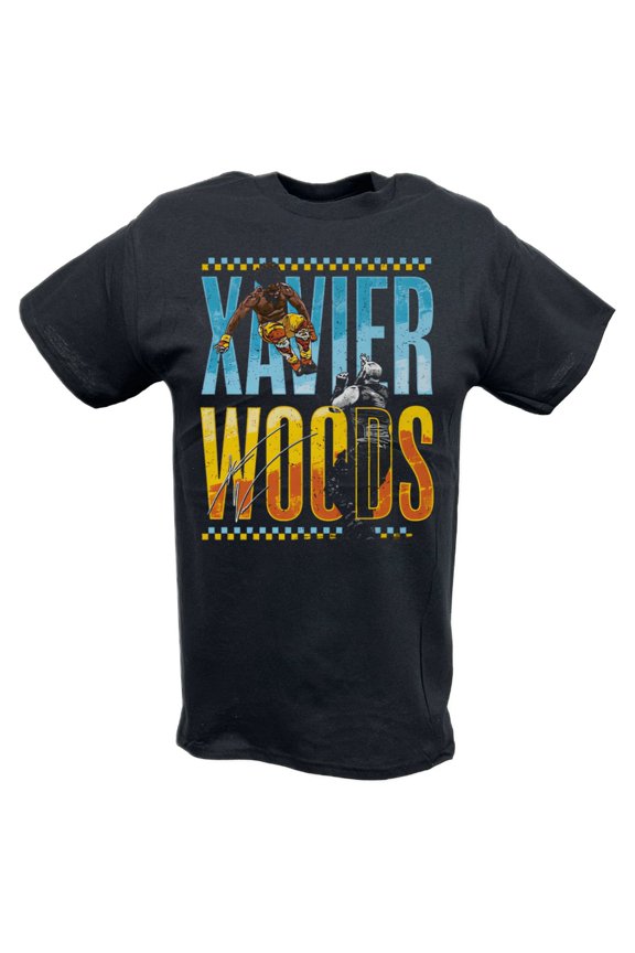 Xavier Woods Drop Kick BlackT-shirt