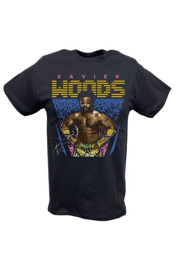 Xavier Woods Pose BlackT-shirt