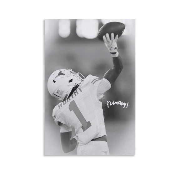 Xavier Worthy Canvas Poster Canvas Art Poster and Wall Art Picture Print Modern Family bedroom Decor Posters 12x18inch(30x45cm)