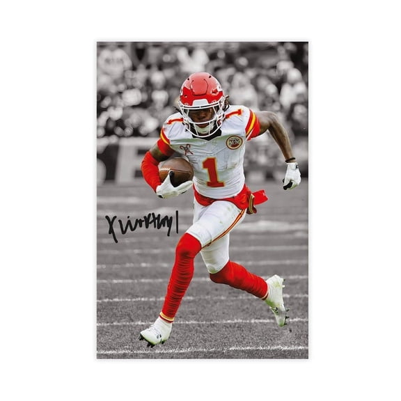 Xavier Worthy Canvas Poster Wall Art Decor Print Picture Paintings for Living Room Bedroom Decoration