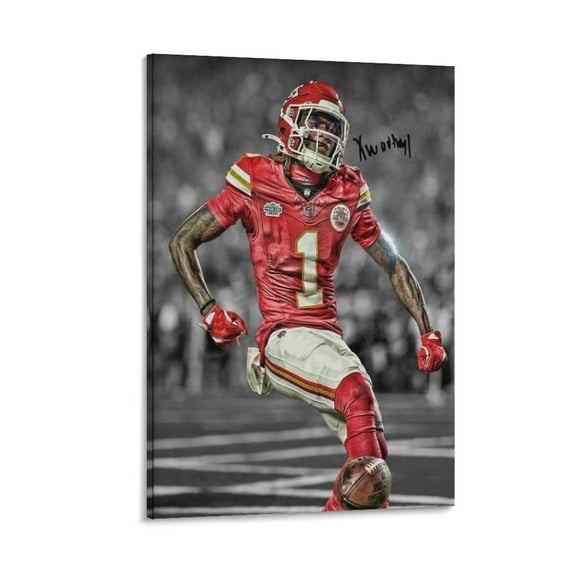 Xavier Worthy Canvas Poster Wall Art Poster Scroll Canvas Painting Picture Living Room Decor Home 24x36inch(60x90cm)