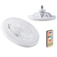 Xaweyi 10" Ceiling Fans with Lights and Remote Control, Adjustable 3