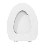 Xaweyi Padded Toilet Seat Extra Soft Elongated Toilet Seat, Soft Cover with Comfort Foam Cushioning - Fits All Standard Size Fixtures - Easy to Install