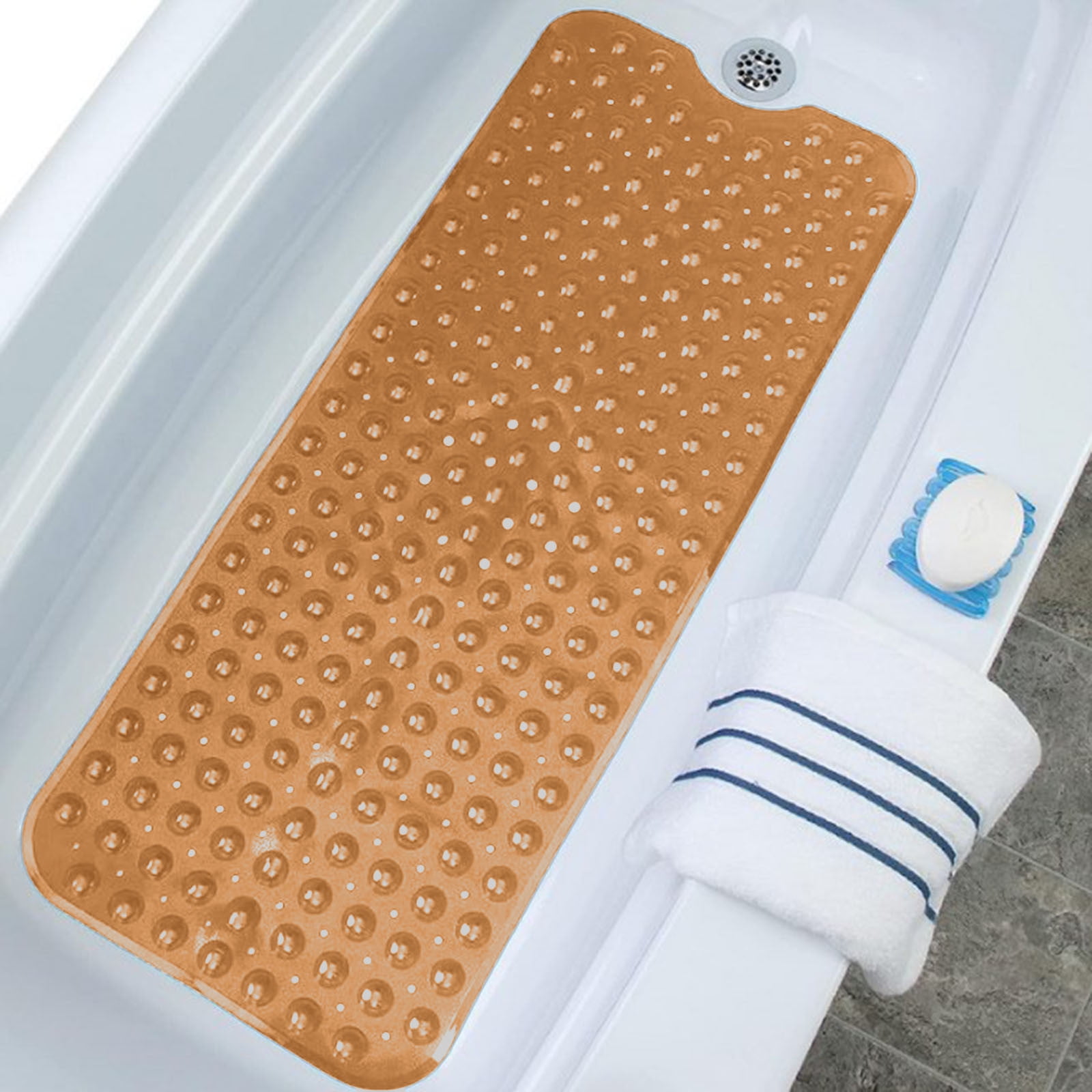 Xaweyi Shower Mat,Shower Mat Non Slip Anti Mold,Bath Mat For Tub Non
