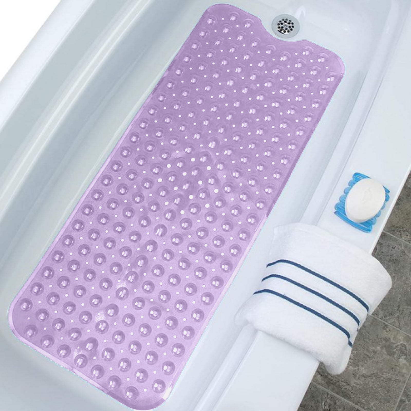 Xaweyi Shower Mat,Shower Mat Non Slip Anti Mold,Bath Mat For Tub Non ...