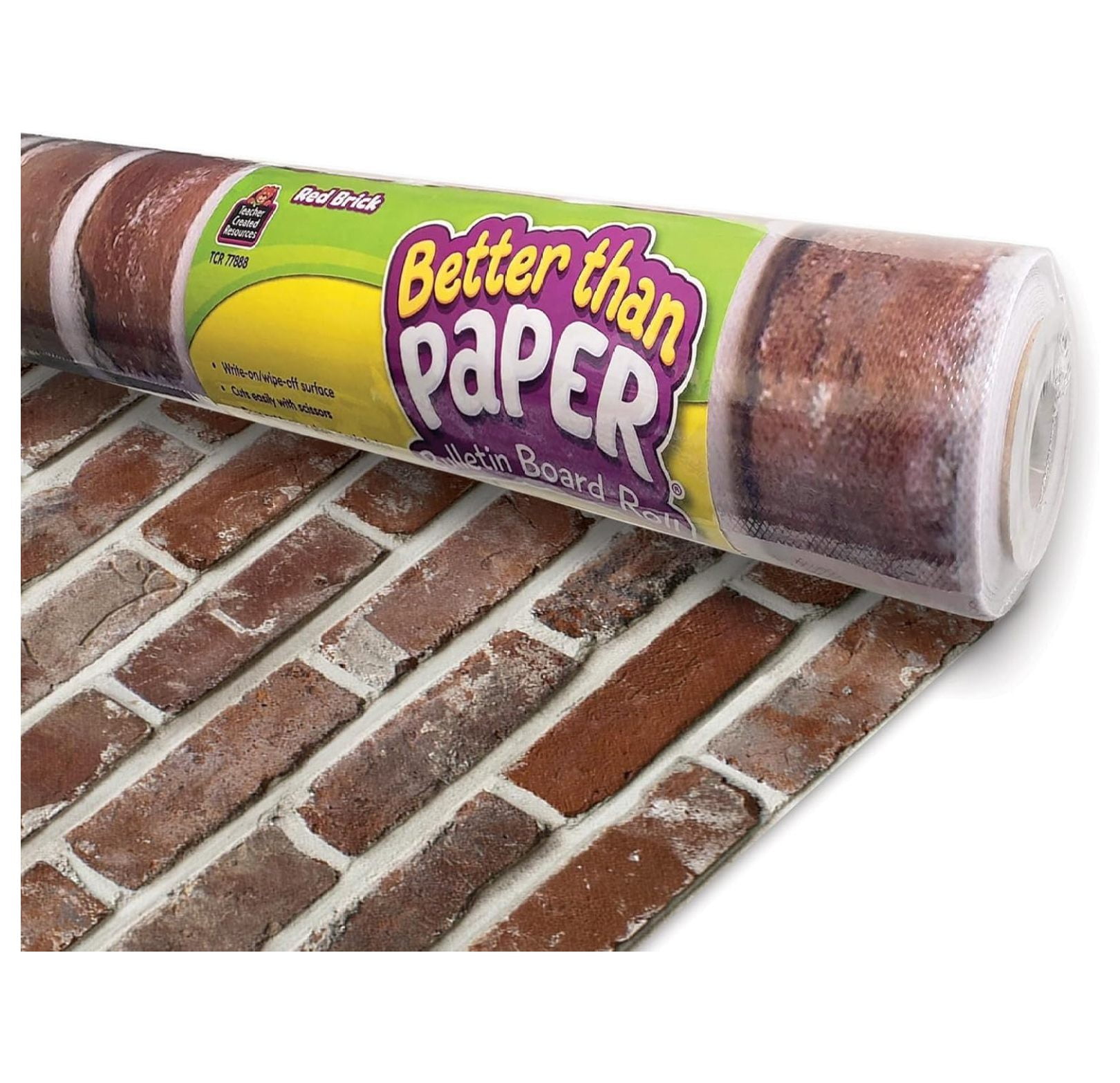 Red Brick Non-Woven Bulletin Board Roll