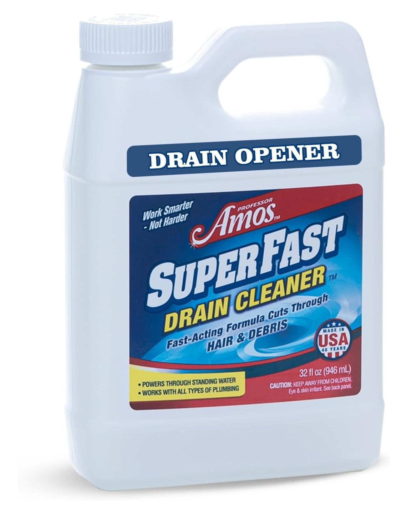 Xayoca Drain Opener, Dissolve Hair, Grease & Build Up, 32 oz