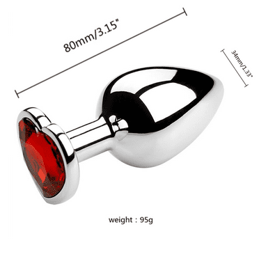 Xbonp 1PCS Anal Plug Set Anal Toys Butt Plugs for Women Men, M