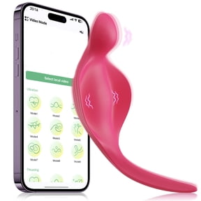 Xbonp APP Remote Control Wearable Panty Vibrator 9 Vibration Modes