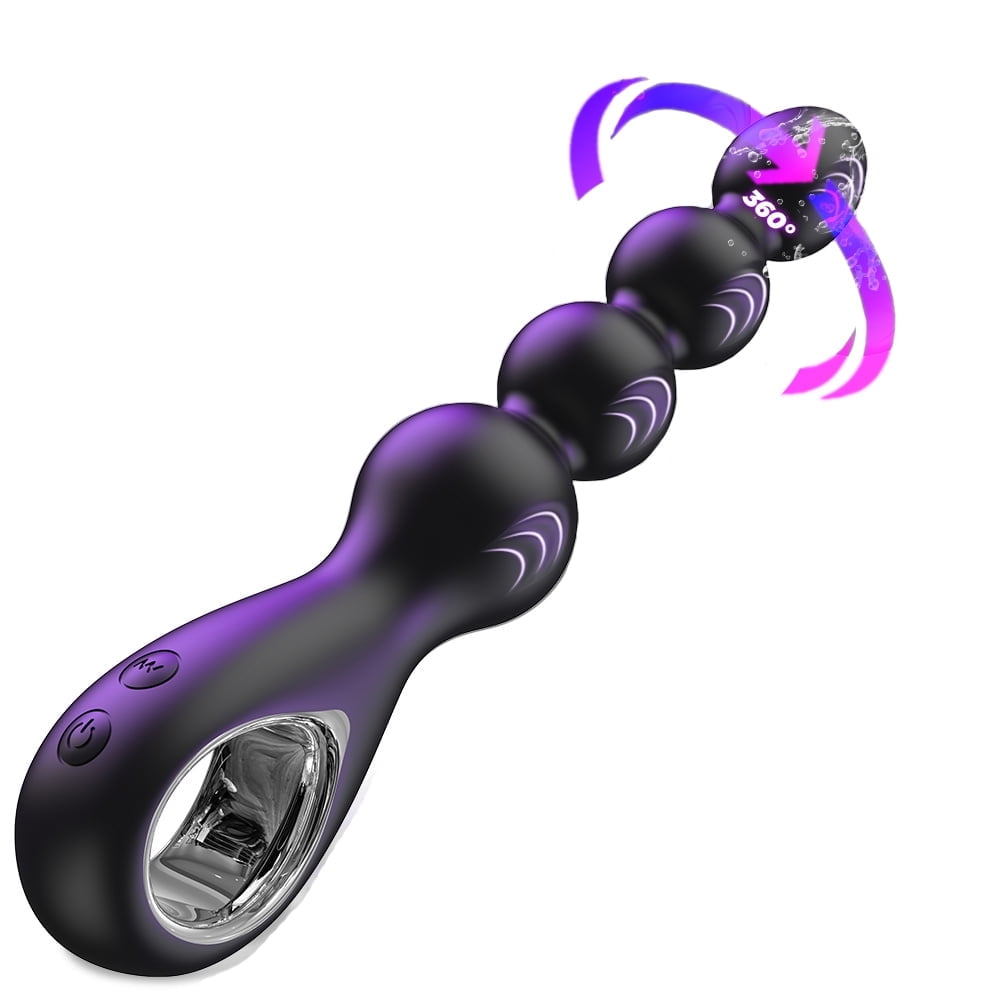 Xbonp Beads Vibrating Anal Beads With 10 vibration Modes & frequency swing 