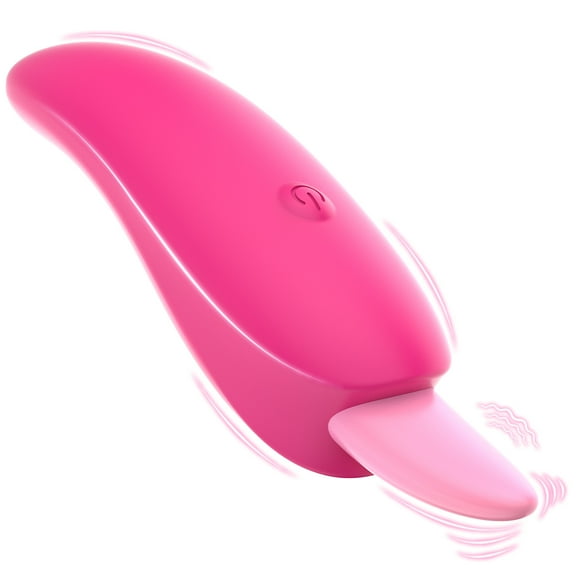 Xbonp Clitoris Tongue Licking Vibrator,G-spot Nipple wiht 7 Vibration Modes