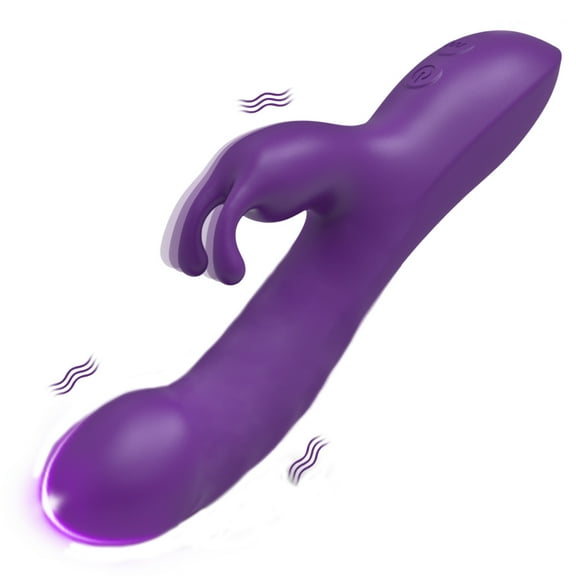 Xbonp Dildo Vibrator for Women, 10 Vibration Modes G Spot Rabbit Vibrator Adult Sex ToysPurple