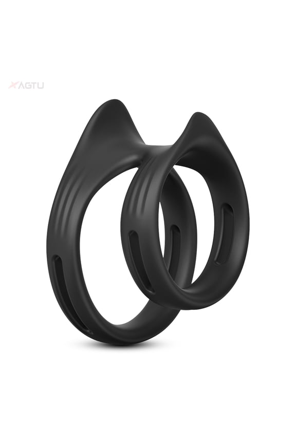 Double Ring , Stretchy Silicone Rings, Penis Ring for Sex Men