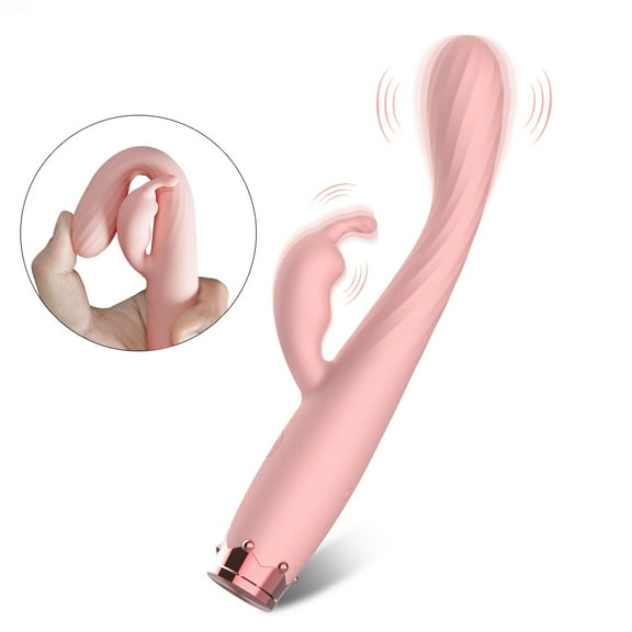 Xbonp G-Spot Vibrator for Women Finger Vibrator Rabbit Vibrators Thrusting Sex ToysPink)