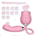 thumbnail image 1 of Xbonp Rose Toys Vibrators for Women, 3 in 1 G-spot Vibrator with Dildo Vibrating Skin, 1 of 4