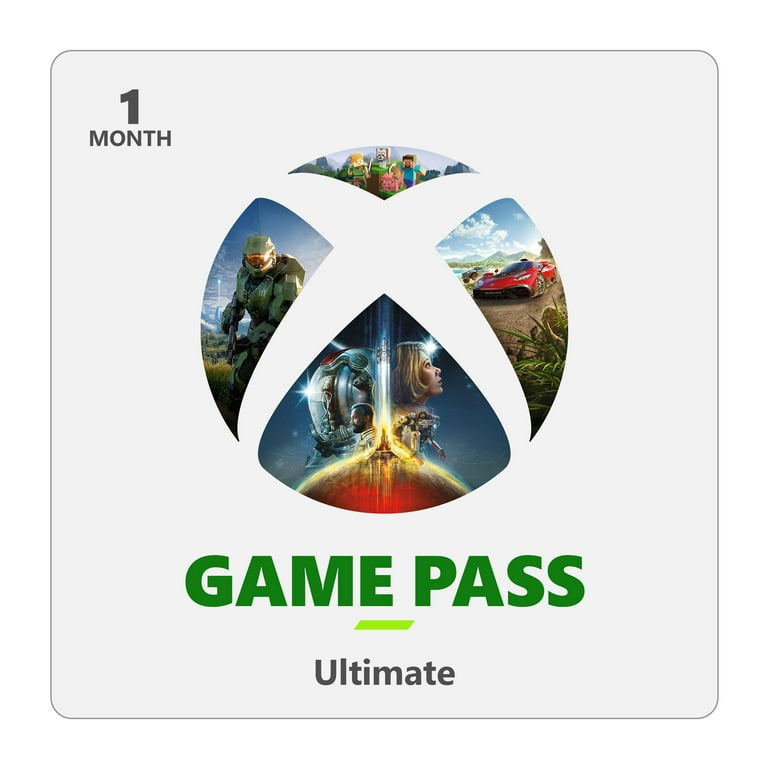Xbox Game Pass Ultimate 1 Month 16.99