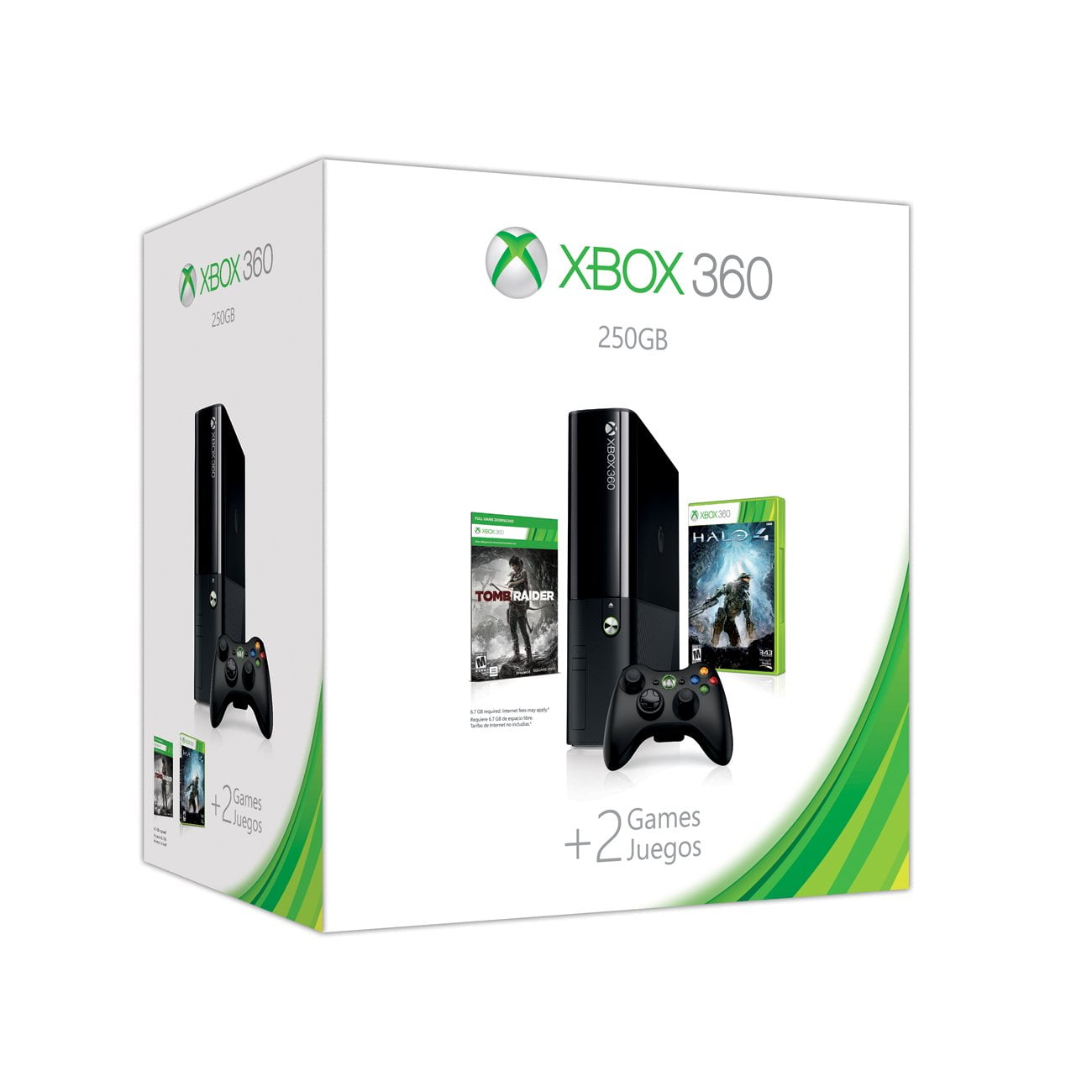  Xbox 360 4GB with Kinect Holiday Value Bundle ( exclusive  Bonus Value) : Video Games